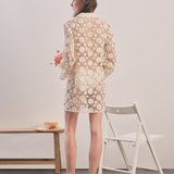Daisy - Crochet Mini Dress