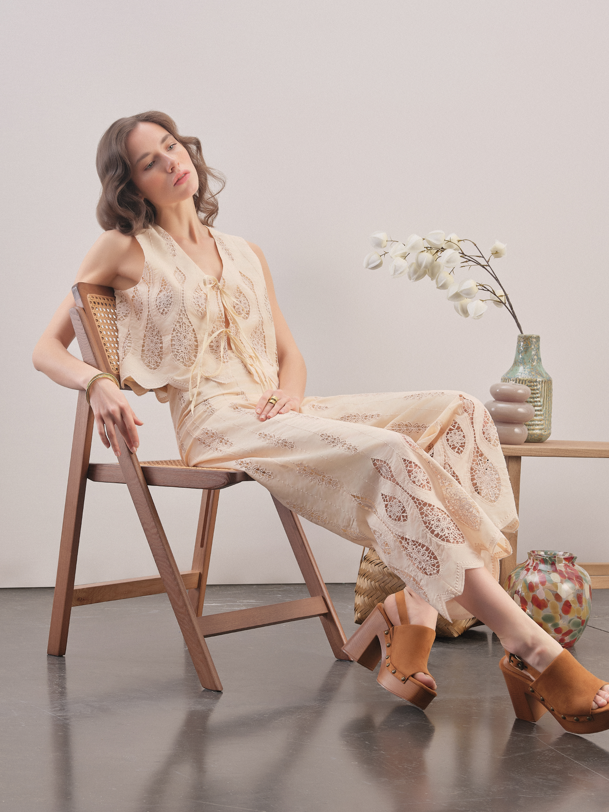 Boho - Embroidered Pants