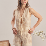 Boho - Embroidered Shorts