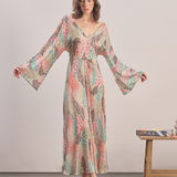 Jardin - Satin Maxi Dress